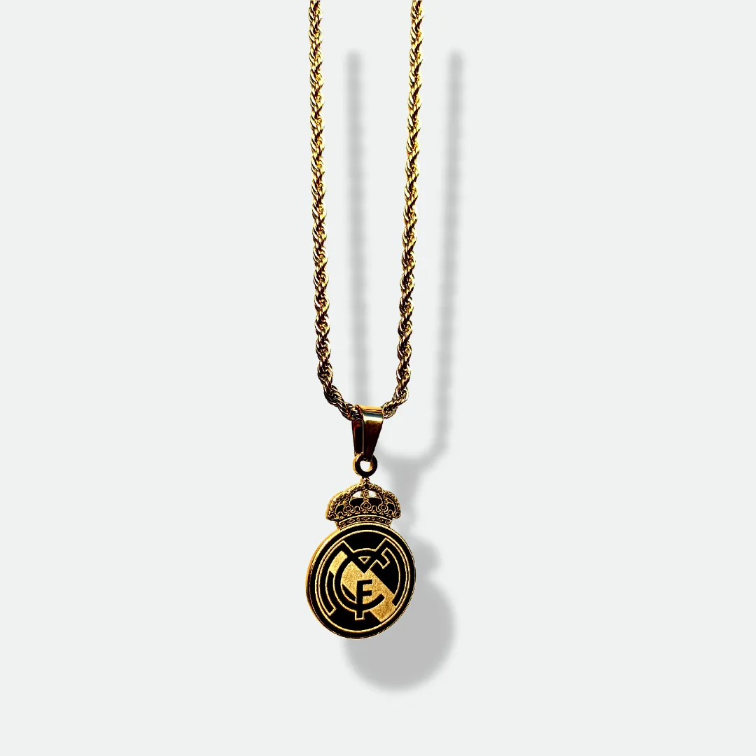 Real Madrid Gift,Real Madrid Pendant,RMFC,RMFC gift,Madrid gift,Real Madrid,pendant,gold,silver,gift,oro,plata,regalo