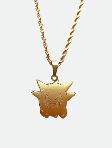 Gengar pendant, Pokémon jewelry, Gengar necklace, custom Gengar pendant, Pokémon fan accessory, Gengar collectible, Pokémon memorabilia, Gengar head pendant, custom engraved pendant, unique Pokémon merchandise, Gengar necklace with engraving, Pokémon fan jewelry, personalized Gengar pendant, custom Pokémon character pendant, unique fan jewelry, Gengar accessory, Pokémon themed pendant.