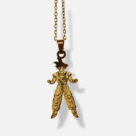 Goku Jewelry, 18k Gold Plated Pendant, Custom Message Pendant, Engraved Name Jewelry, Personalized Goku Necklace, Dragon Ball Accessory, Customizable Anime Jewelry, Goku Kanji Wisdom, Dragon Ball Fan Gift, Engraved Anime Pendant, Custom Goku Gift, Anime Collector's Item, Goku Enthusiast Present, Durable Anime Pendant, Unique Dragon Ball Merchandise, Premium Goku Jewelry, Gift for Anime Lovers, Engraving-Ready Jewelry, Exclusive Dragon Ball Necklace