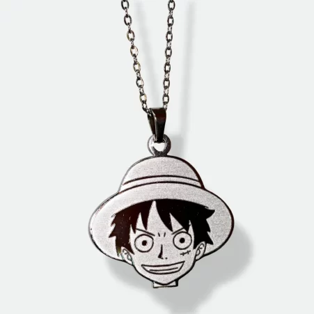 Luffy Jewelry, Luffy Straw Hat Accessory, 18k Gold Plated Pendant, Silver Plated Necklace, Engraved Name Jewelry, Personalized Luffy Pendant, Customizable Anime Necklace, One Piece Character Accessory, Straw Hat Luffy Gift, Manga Enthusiast Present, Unique Anime Merchandise, Durable Luffy Necklace, Premium Plated Jewelry, One Piece Collector's Item, Manga-Themed Pendant, Luffy Devotion Piece, Custom Anime Jewelry, Exclusive Straw Hat Accessory, Gift for Manga Lovers, Luffy Anime Character Tribute